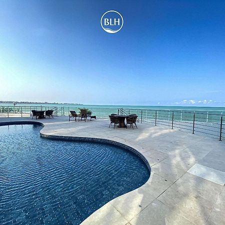 Bela Hospedagem - Pé na areia no Bessa, 02 suites, wifi - Vista piscina e mar João Pessoa Esterno foto