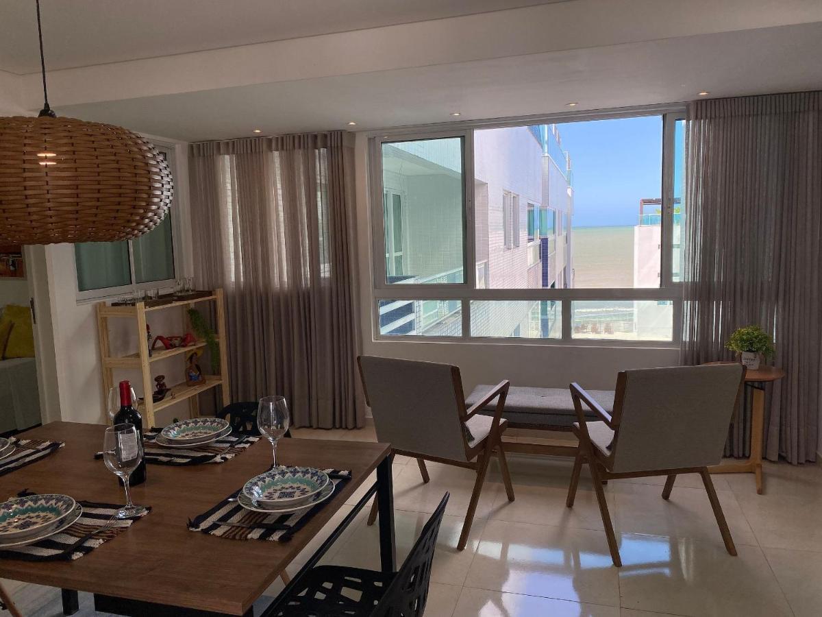 Bela Hospedagem - Pé na areia no Bessa, 02 suites, wifi - Vista piscina e mar João Pessoa Esterno foto