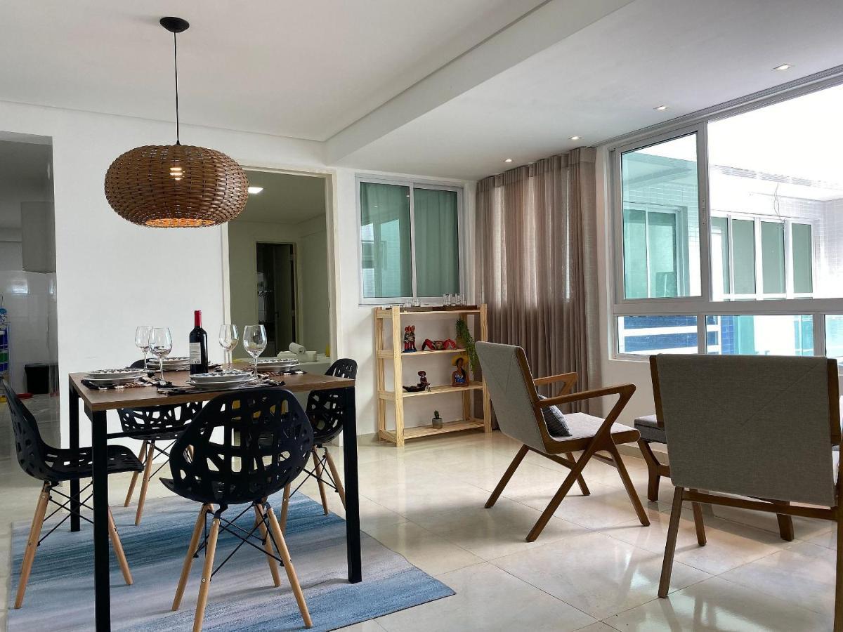 Bela Hospedagem - Pé na areia no Bessa, 02 suites, wifi - Vista piscina e mar João Pessoa Esterno foto