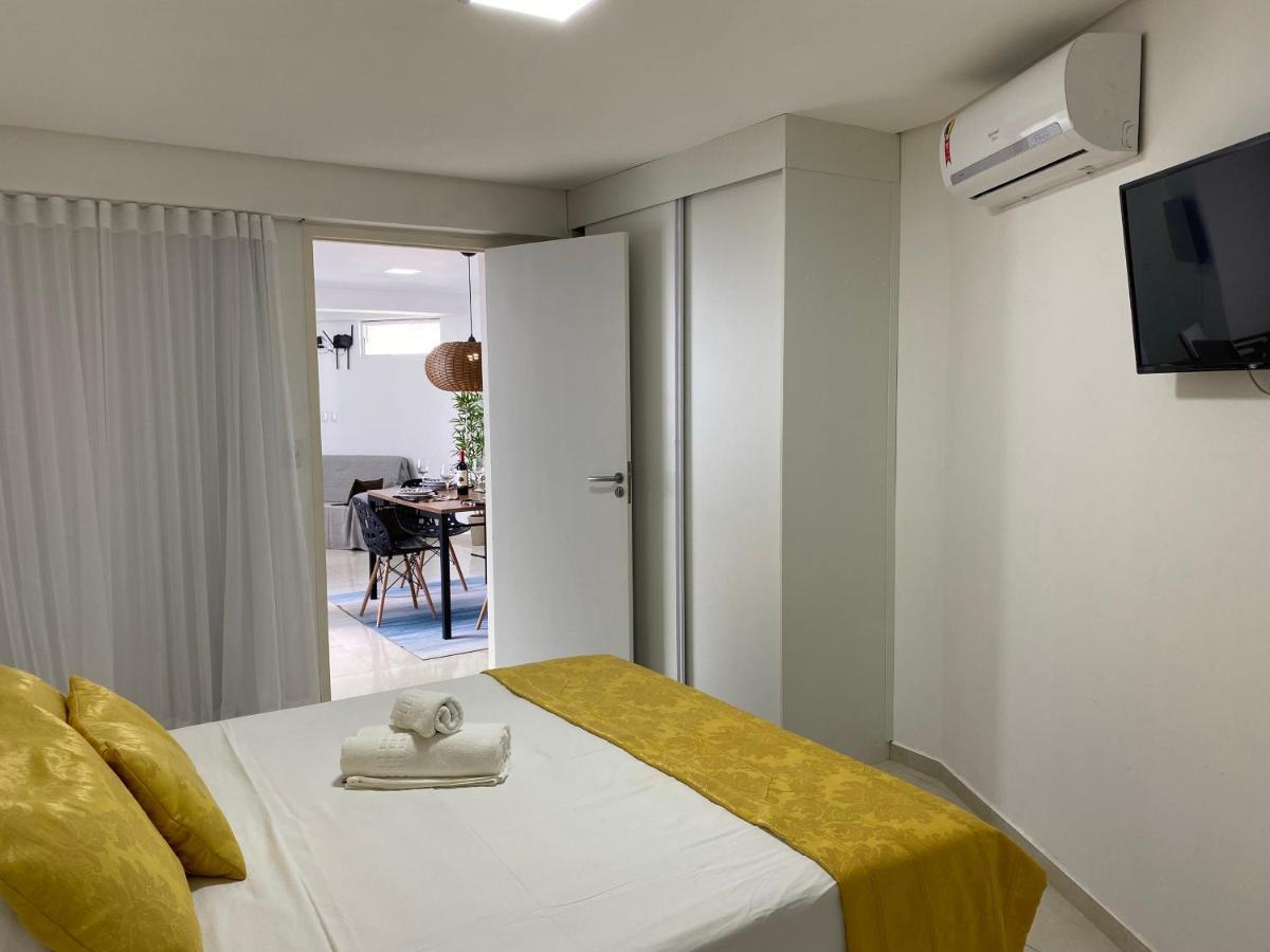 Bela Hospedagem - Pé na areia no Bessa, 02 suites, wifi - Vista piscina e mar João Pessoa Esterno foto