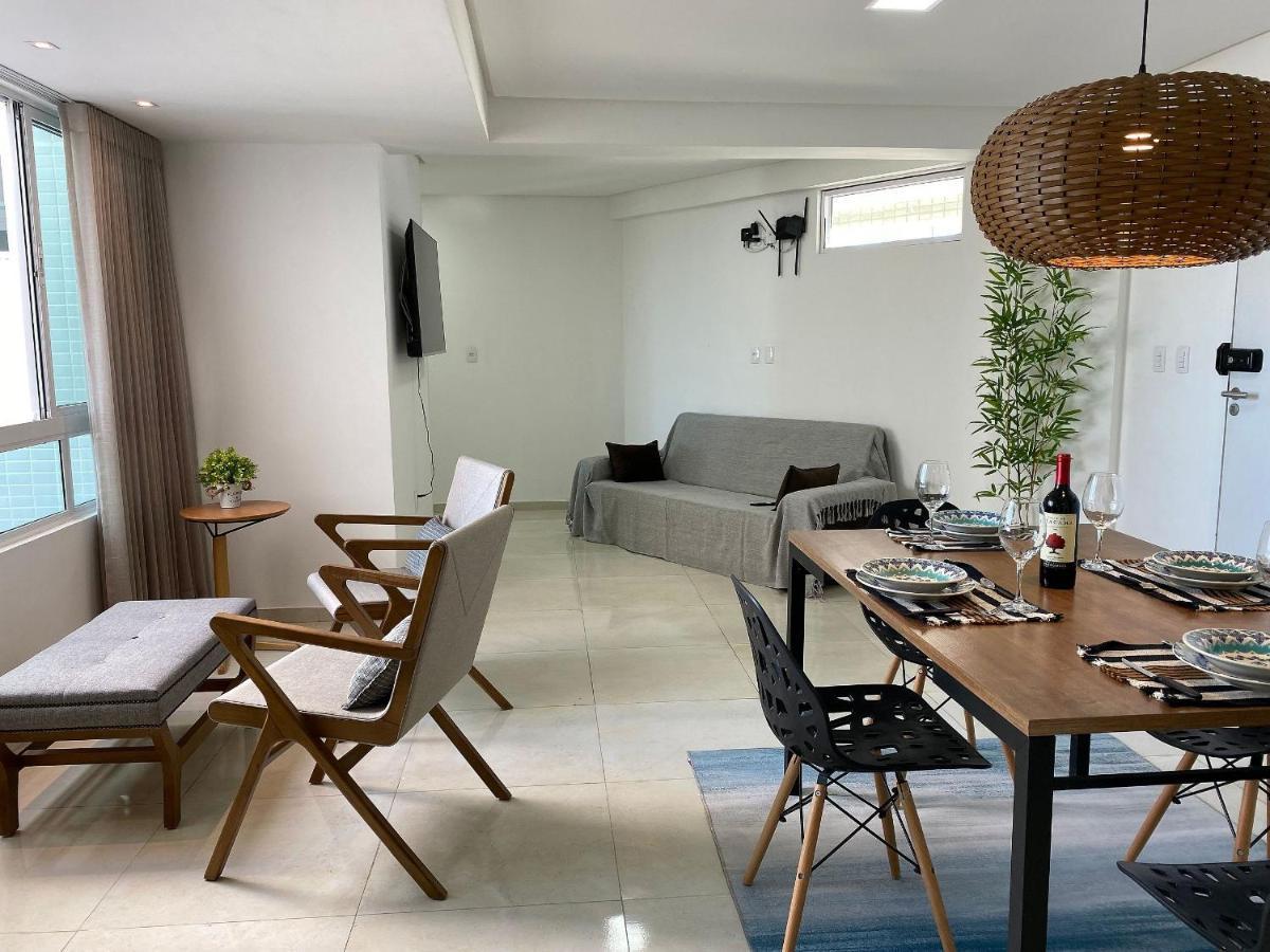 Bela Hospedagem - Pé na areia no Bessa, 02 suites, wifi - Vista piscina e mar João Pessoa Esterno foto